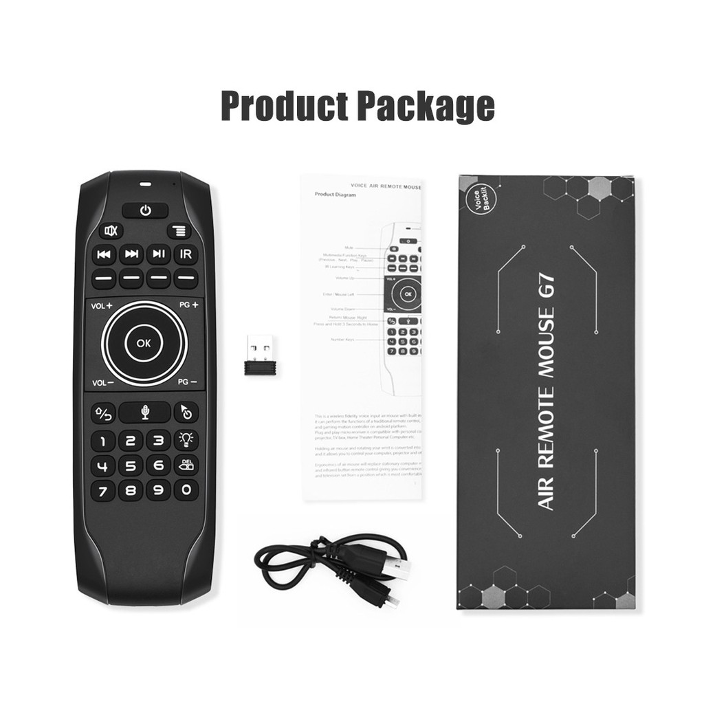 Chuột bay tìm kiếm giọng nói G7v Pro - Remote Mouse Air Voice