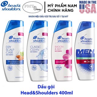 Dầu Gội Xả Heade & Shoulders 2 In 1 Classic Clean 400ml