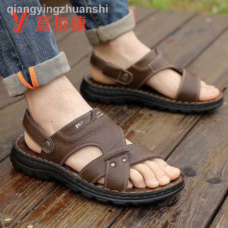 Giày Sandal Hai Cách Sử Dụng Thời Trang Cho Đàn Ông Trung Niên