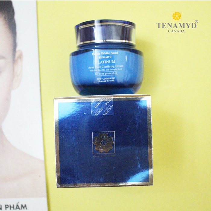 [NHẬP KHẨU-TEM PHỤ]Kem dưỡng dành cho da mụn Acne Care Clarifying Cream by TENAMYD 60ml