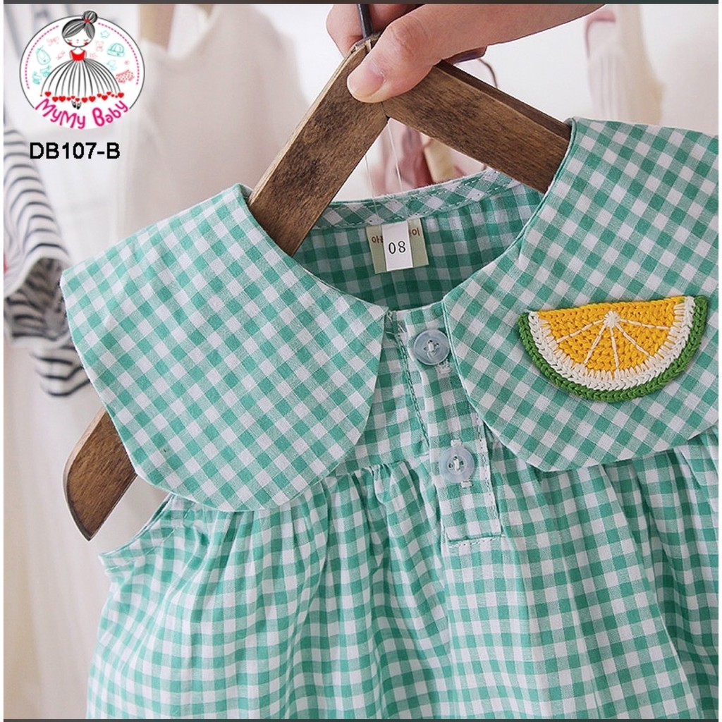 Áo quần kate caro xanh lát cam