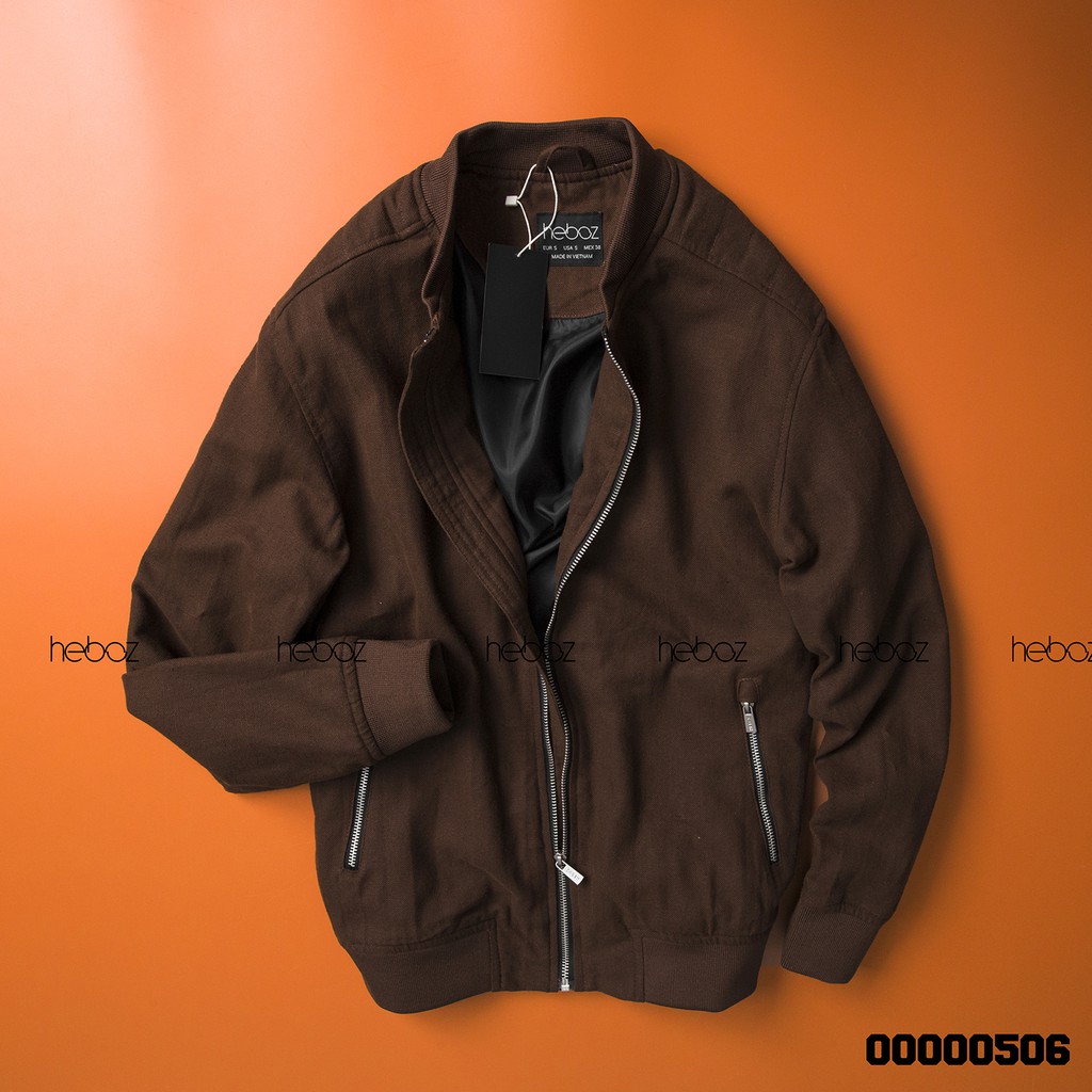 [HẾN STORE MENSWEAR] Áo bomber HB linen 3M chất vải linen cao cấp thoáng mát - 00000506