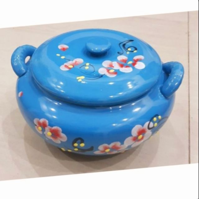 Âu đựng mỡ, muối. Hàng sứ Bát Tràng cao cấp.(Màu ngẫu nhiên). KT 18x10