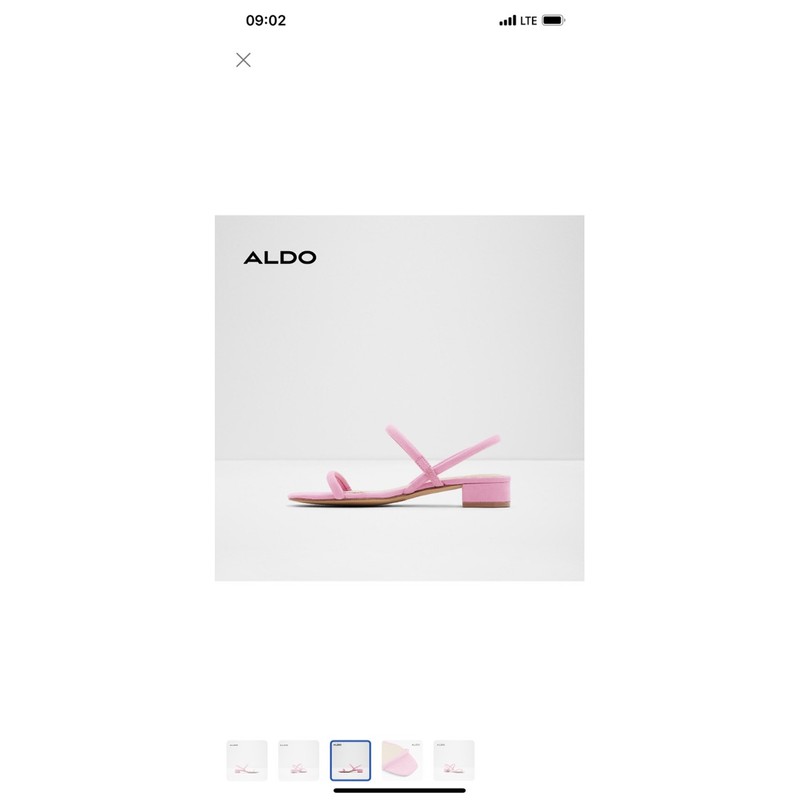 Giày Aldo size 36 newtag màu hồng chính hãng