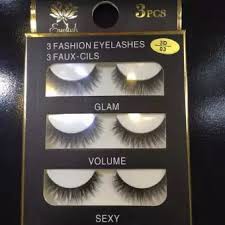 Mi giả chồn mã 3D/12 (hộp 3 cặp)