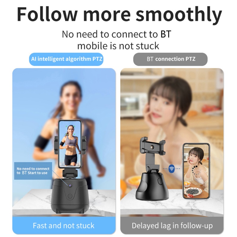 Gậy chống rung có thể xoay 360 độ cho điện thoại thông minh
 | BigBuy360 - bigbuy360.vn