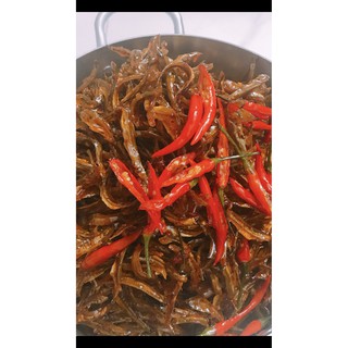 Cá Cơm Rim Sate - Kim Huệ