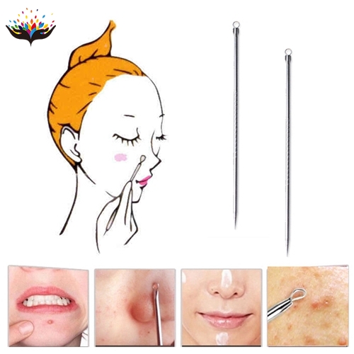 [Hàng mới về] Que nặn mụn đầu đen bằng thép không gỉ chất lượng cao