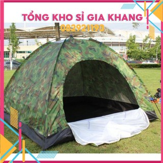 sp391 Lều phượt cắm trại vải dù rằn ri , lều du lịch picnic gia đình , chống muỗi , chống nước cho 2-3 người,3-4 người | BigBuy360 - bigbuy360.vn