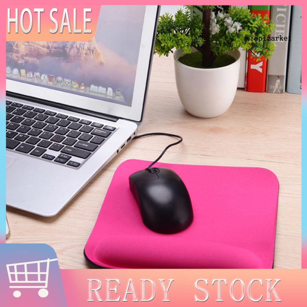 LOP_Anti-slip Soft Sponge Mat Gaming Mouse Pad Cushion with Wrist Rest PC Accessory