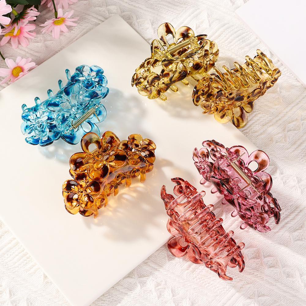 Kẹp Tóc Acrylic Phong Cách Hàn Quốc Thanh Lịch Cho Nữ