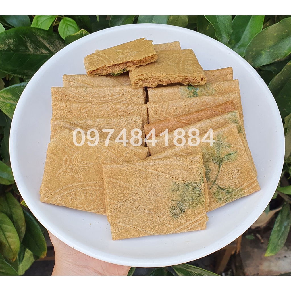 Bánh kẹp ngò nhân bơ đậu phộng chuẩn xuất khẩu 250g/ 500g/ 1kg