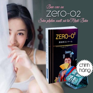 Hàng hot - bao cao su zero o2 siêu mỏng 24 cái, bao cao su zero o2 siêu mỏng mang lại cảm giác thật