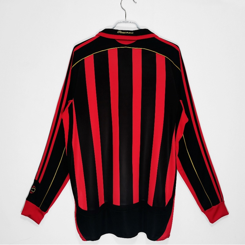 Áo Thun Bóng Đá Tay Dài Đội AC Milan 2006/07 Size S-XXL