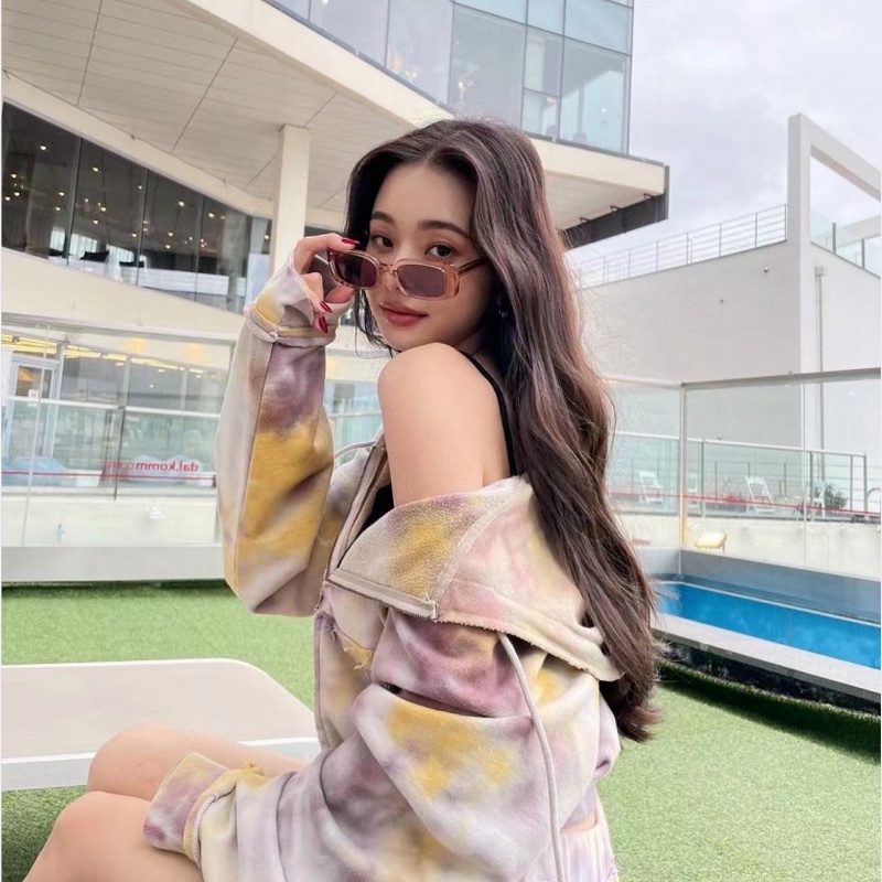 We Flower Kính Mát Hình Chữ Nhật Chống Tia UV400 Phong Cách Pháp Cổ Điển Thời Trang Cho Nam Và Nữ