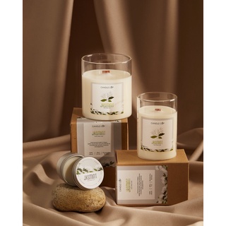 [ĐỦ SIZE] Nến thơm Candle Cup - Mùi JASMINT - Nến thơm an toàn