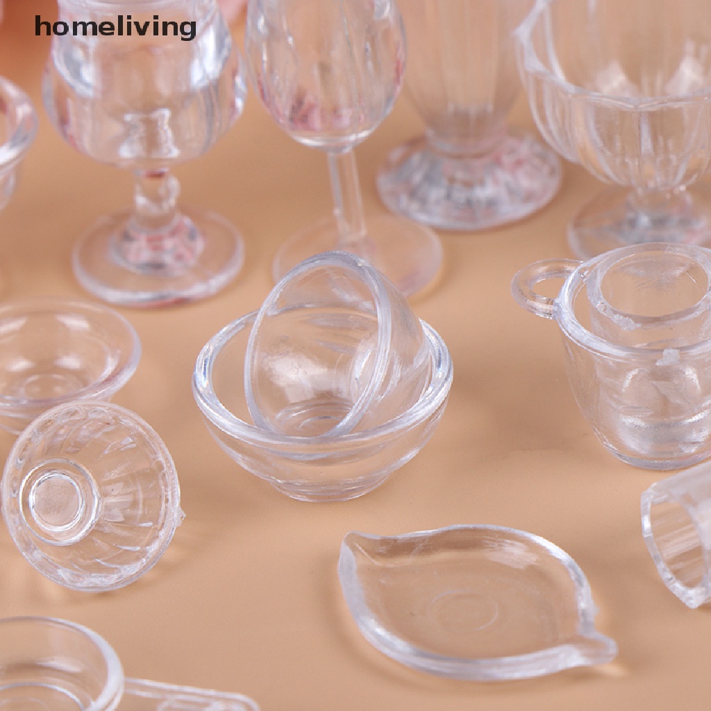 Set 17 Món Đồ Chơi Trong Suốt Cho Bé Chơi Đồ Hàng 1: 12