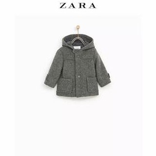 Áo dạ ghi boy zara