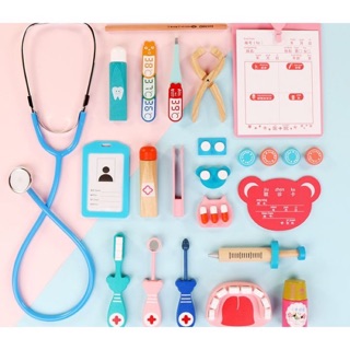 Bộ đồ chơi bác sỹ bằng gỗ_ bản full_đẹp