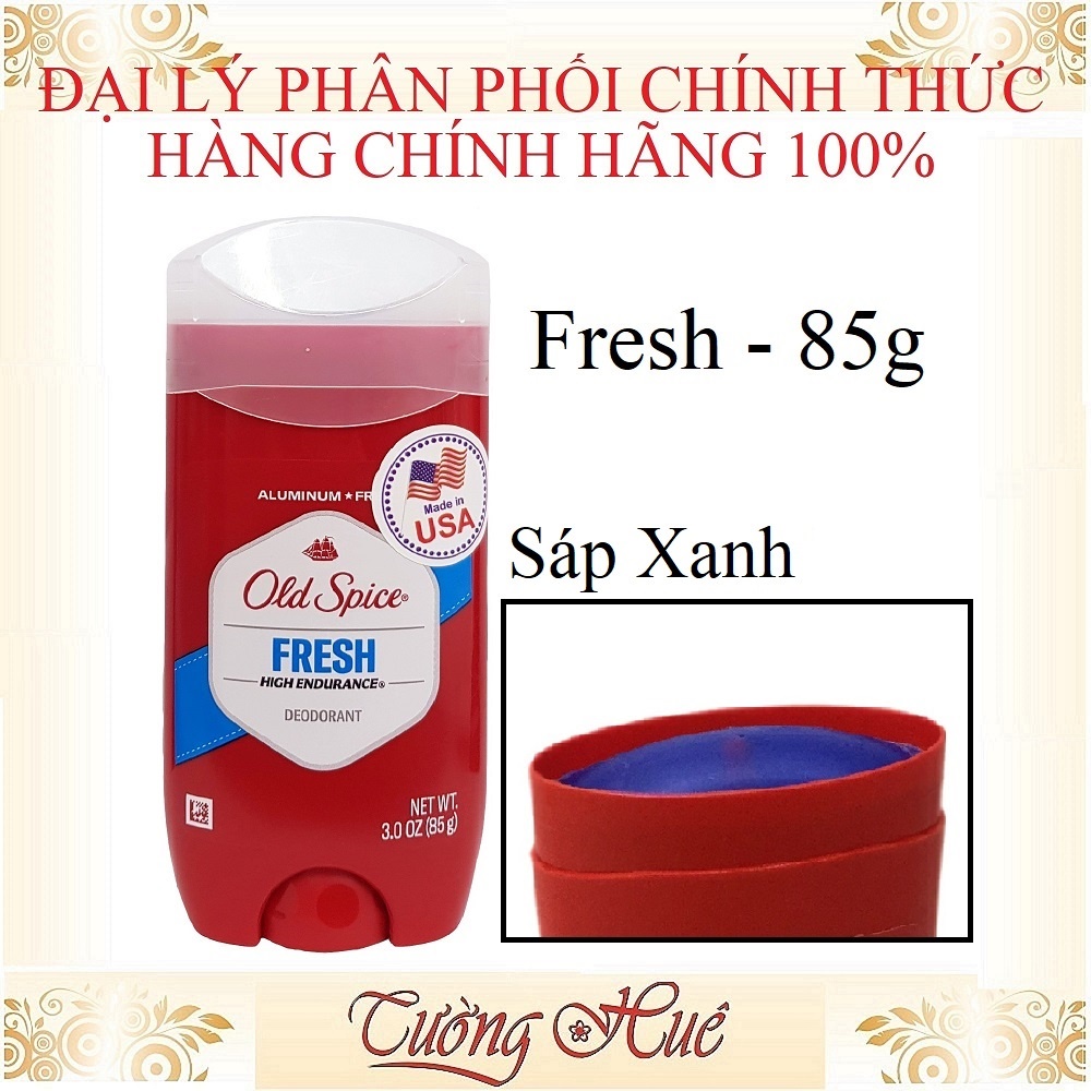 Lăn Khử Mùi Nam Old Spice Sáp Xanh - 85g