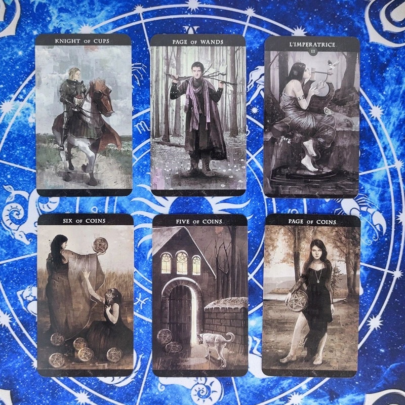 Bài Tarot Darkness of Light Tarot 4th edition, tác giả Tony Dimauro