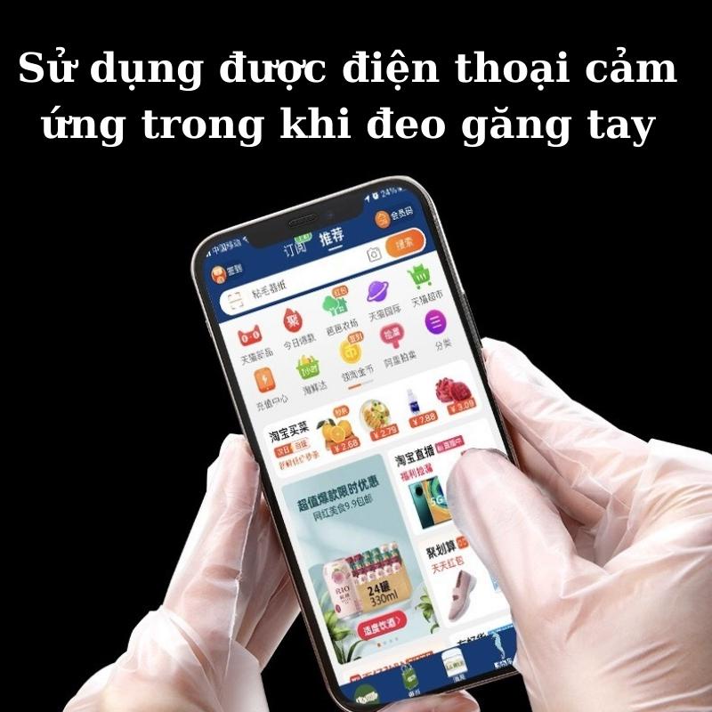 Găng tay làm bếp siêu dai trong suốt Victoria cao cấp