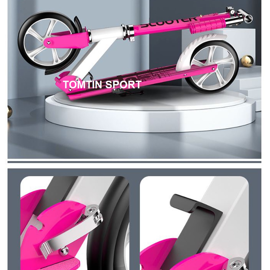 Xe scooter người lớn chịu tải đến 100kg cho cả gia đình cùng chơi