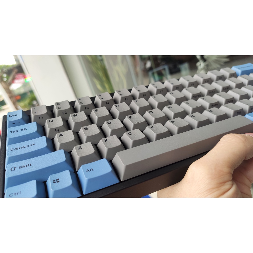 Bàn phím cơ Leopold FC660M Bluetooth Blue Grey - HÀNG CHÍNH HÃNG