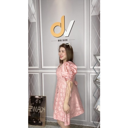 Đầm ren thiết kế bigsize 60-90kg