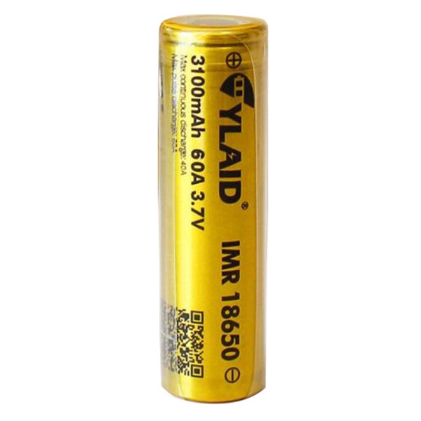 Pin sạc 18650 CYLAID 3100mAh 60A