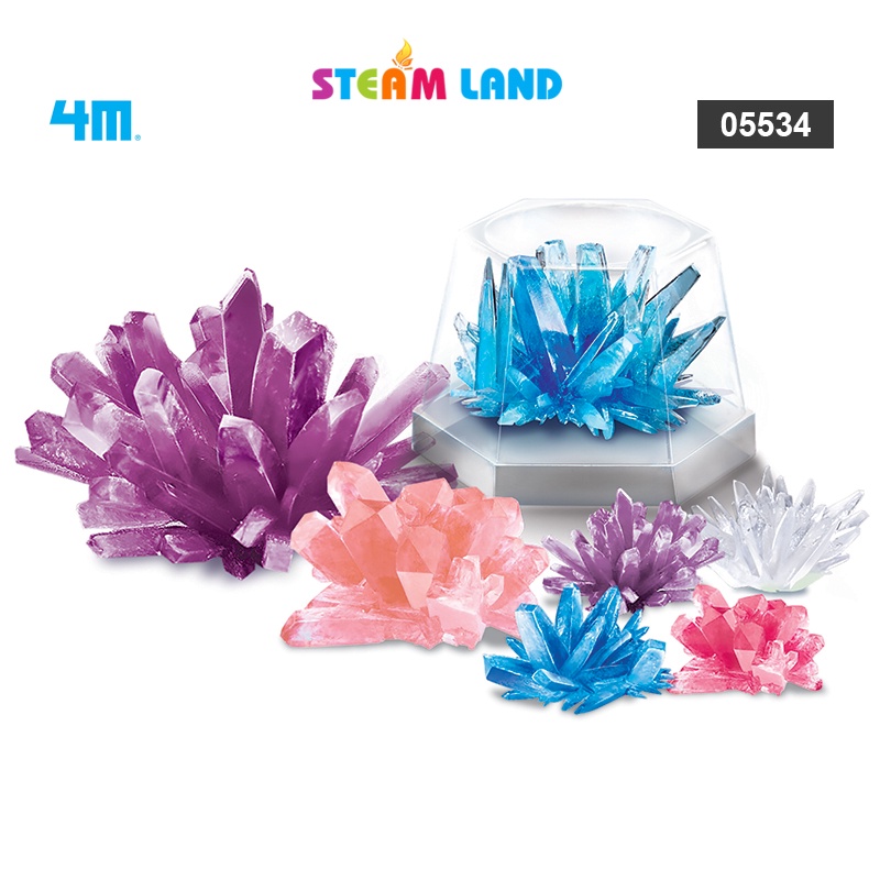 Bộ Đồ Chơi Khoa Học Tinh Thể - 4M 05534 Steamtoys