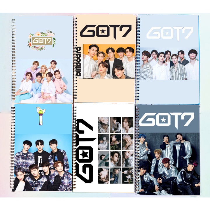 Sổ lò xo GOT7 ITZY MAMAMOO RED VELVET SLI48 sổ idol kpop 60 trang 17x25cm