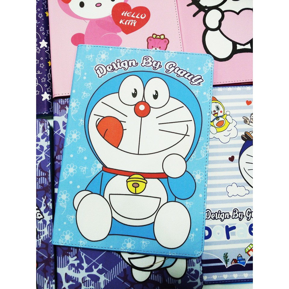Bao da iPad mini 7.9inch (dùng chung mini1/2/3/4/5) Doraemon, Hello kitty khay lưng dẻo | BigBuy360 - bigbuy360.vn