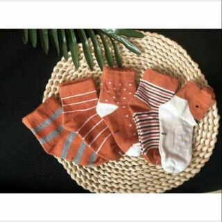 Set 5 đôi tất elephant cho bé 1_2y