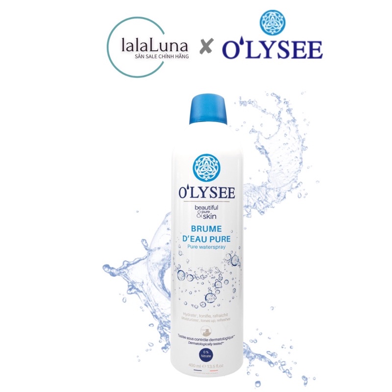 Xịt khoáng O’LYSEE 400ml - Nội địa Pháp | BigBuy360 - bigbuy360.vn