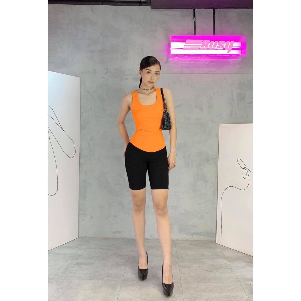 Áo Ba Lỗ Cổ Viền Thường BUSY Cotton Thun Zip BL5T | BigBuy360 - bigbuy360.vn