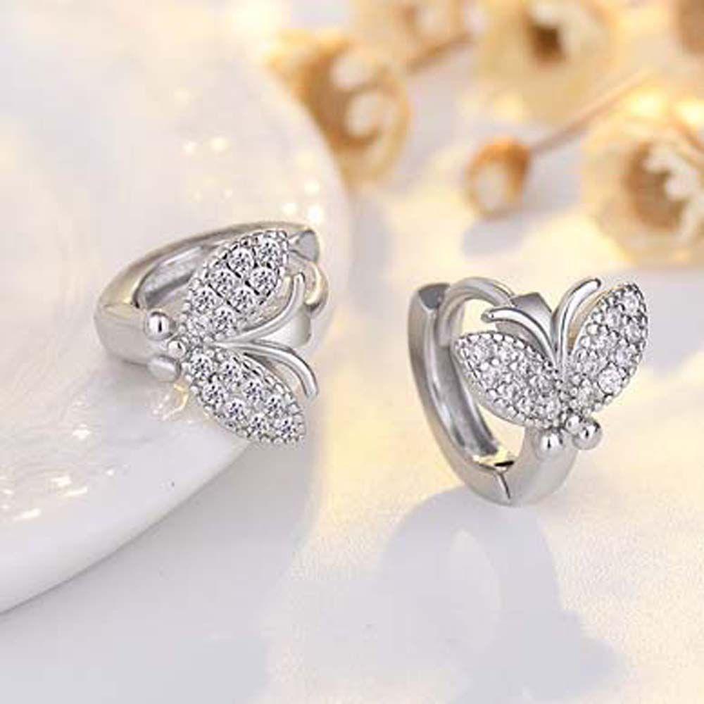 Bông Tai Hình Bướm Đơn Giản Thời Trang Dành Cho Nữ|Son Môi Màu Sắc Thời Trang|Khuyên Tai Nữ Trang Phong Cách Hàn Quốc