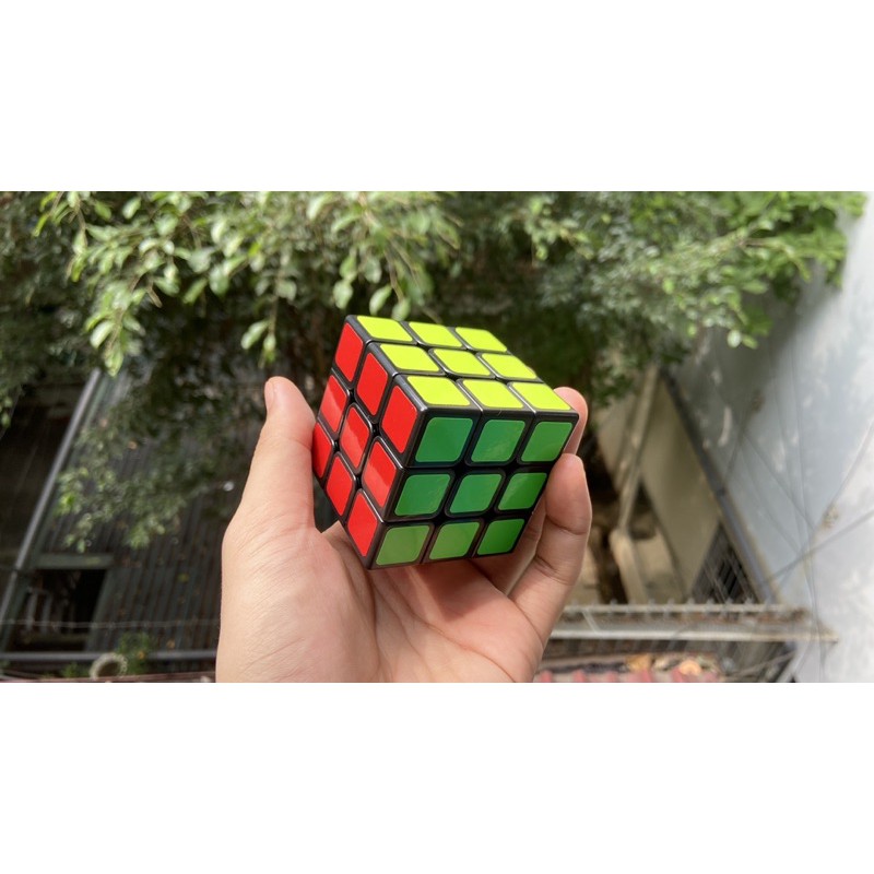 ( CÓ HƯỚNG DẪN ) Rubik 3x3 - Shengshou Legend Viền Đen Sticker Trơn