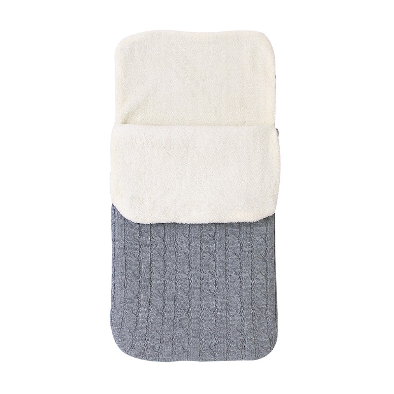 Khăn Quấn Giữ Ấm Chân Gắn Xe Đẩy Em Bé Sơ Sinh Thời Trang Thu Đông