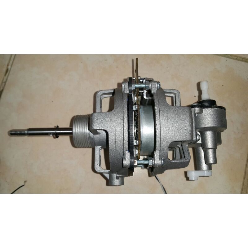 COMBO Đầu quạt BLDC - Không chổi than 12-24VDC 0.8A 19W, có điều tốc, tặng kèm phe gài trục