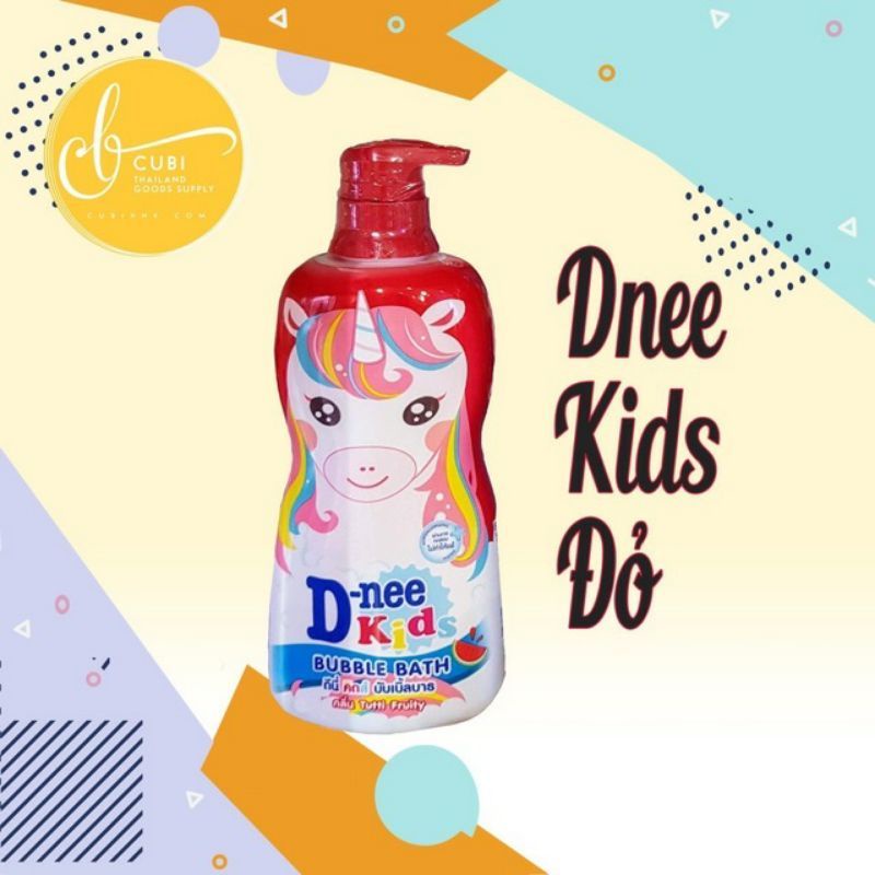 Sữa Tắm Gội Toàn Thân Cho Bé Dnee Kid Hình Thú 400ml