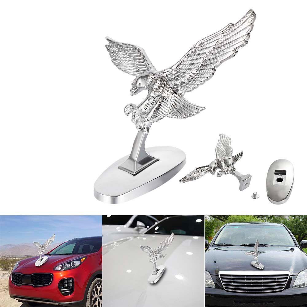 Phụ Kiện Vỏ Bọc Logo 3D Bằng Chrome Chất Lượng Cao Trang Trí Phía Trước Xe Hơi