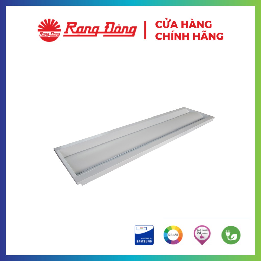 Bộ đèn LED âm trần M15 36W Rạng Đông, siêu sáng, tiết kiệm điện, Model: BD M15L 30x120/36W SS