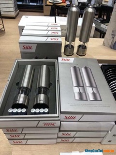 Set cối xay tiêu muối Silit