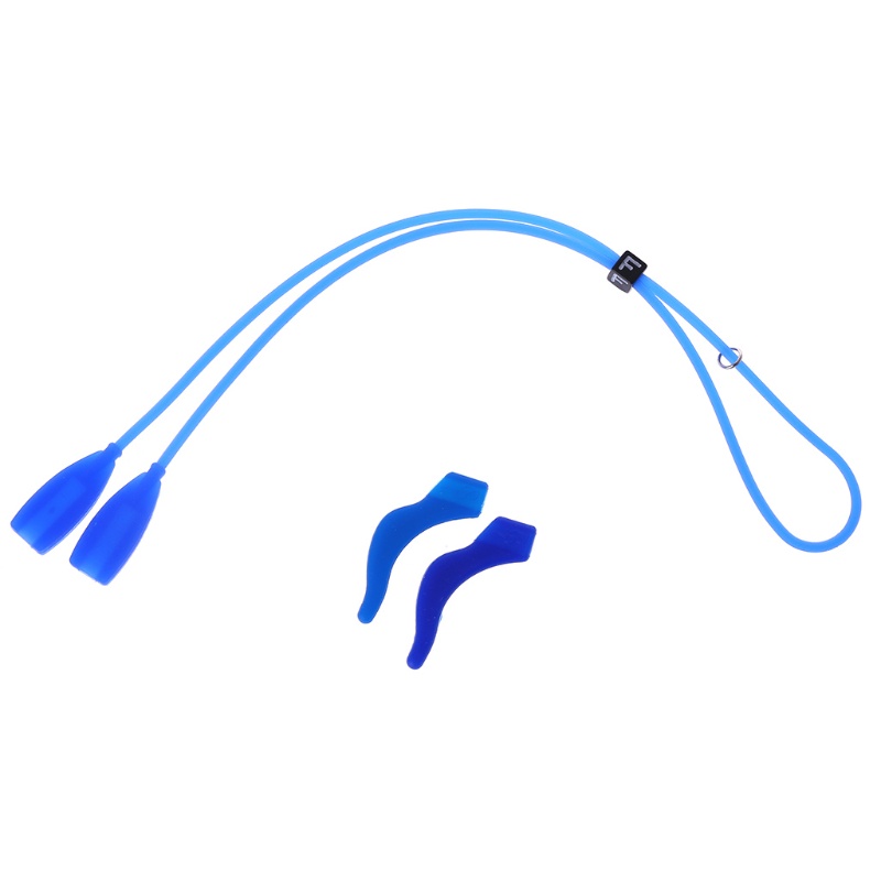 1 Set Dây Đeo Mắt Kính Bằng Silicon Co Giãn Chống Trượt Cho Trẻ Em Giá Đỡ