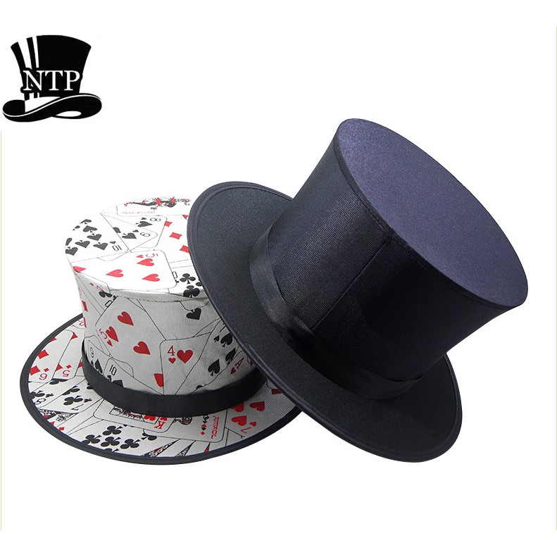 Ảo thuật nón ảo thuật gia, nón hóa bồ câu chuẩn kingmagic vải tốt dày, khung sắt chắc chắn (Clip hướng dẫn)