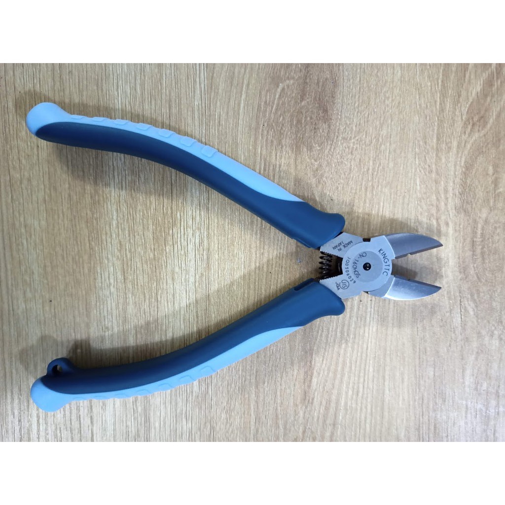 Kìm cắt cạnh tay cầm đàn hồi Tsunoda CN-160HGS