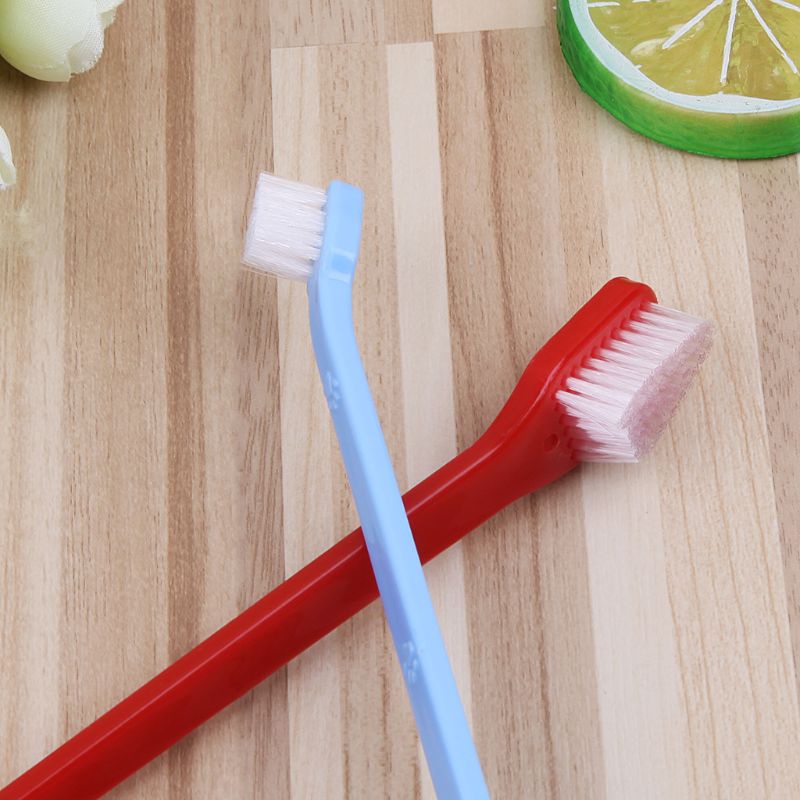 Bàn Chải Đánh Răng Hai Đầu Đa Năng Chăm Sóc Răng Miệng Cho Chó Mèo