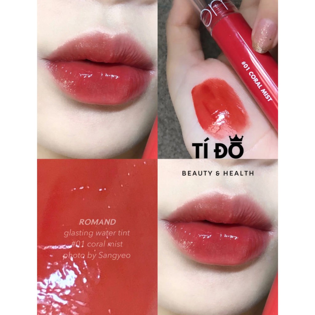 ROMAND - Son Bóng Trong Trẻo Glasting Water Tint