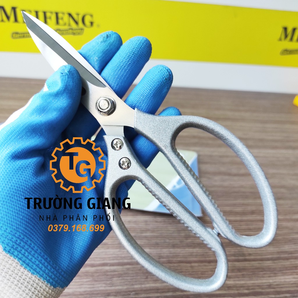 Kéo Cắt Nhật Bản  ☘ FREESHIP ☘  BH 3 THÁNG Đa ☘ Năng SK5 S60  ☘  Cán Kim Loại ☘ Lưỡi Thép SK5 ☘ MEIFENG  ☘ Trường Giang